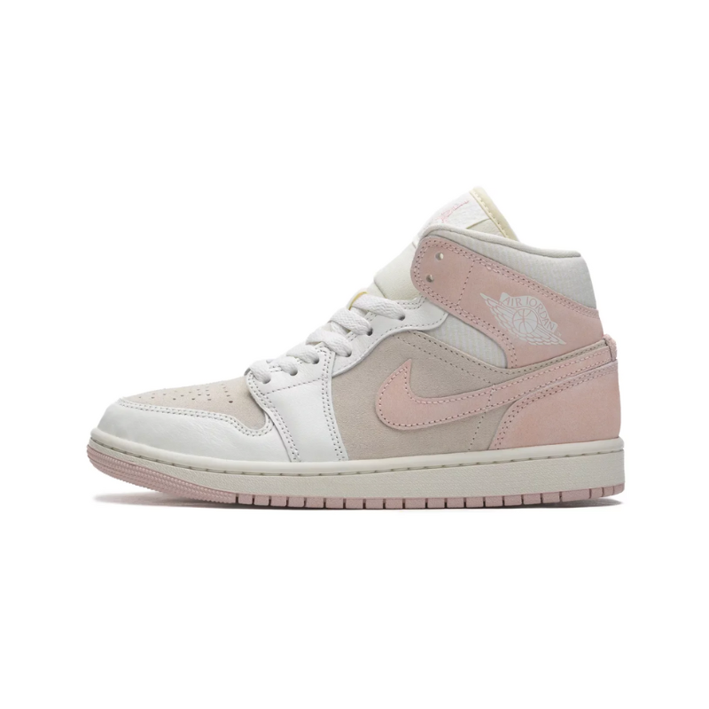 Jordan 1 Mid "Coconut Milk Legend Pink"