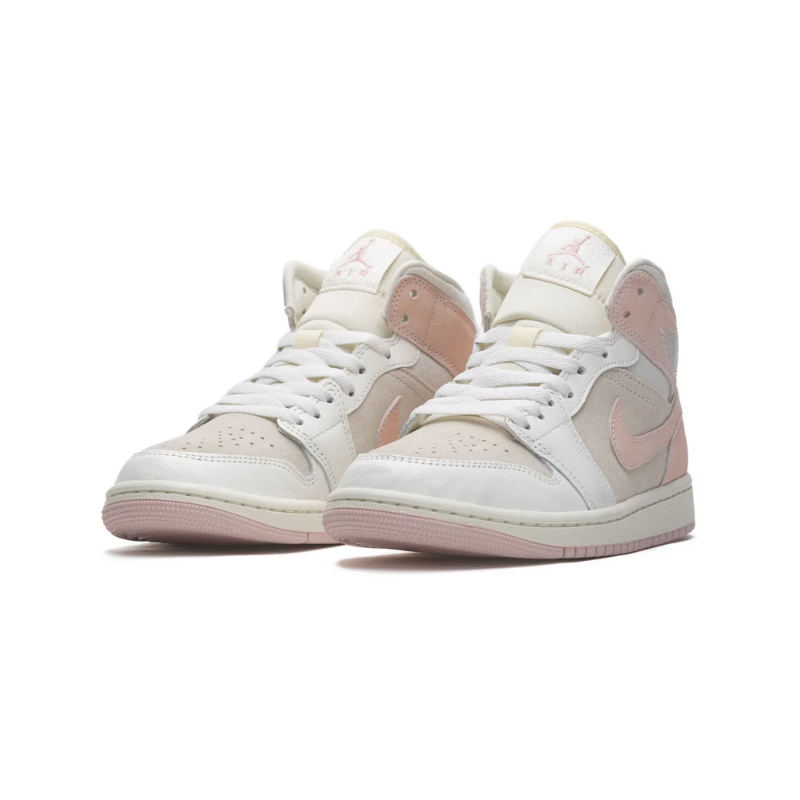 Jordan 1 Mid "Coconut Milk Legend Pink"