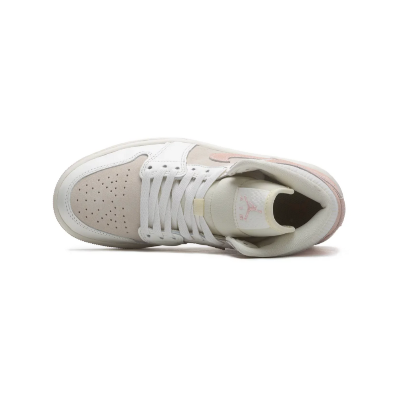 Jordan 1 Mid "Coconut Milk Legend Pink"