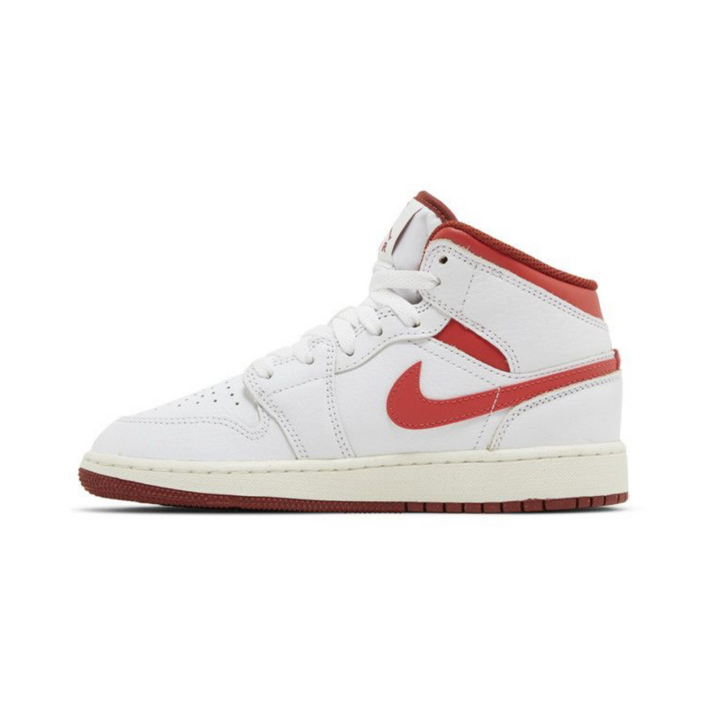 Jordan 1 Mid “White Dune Red”