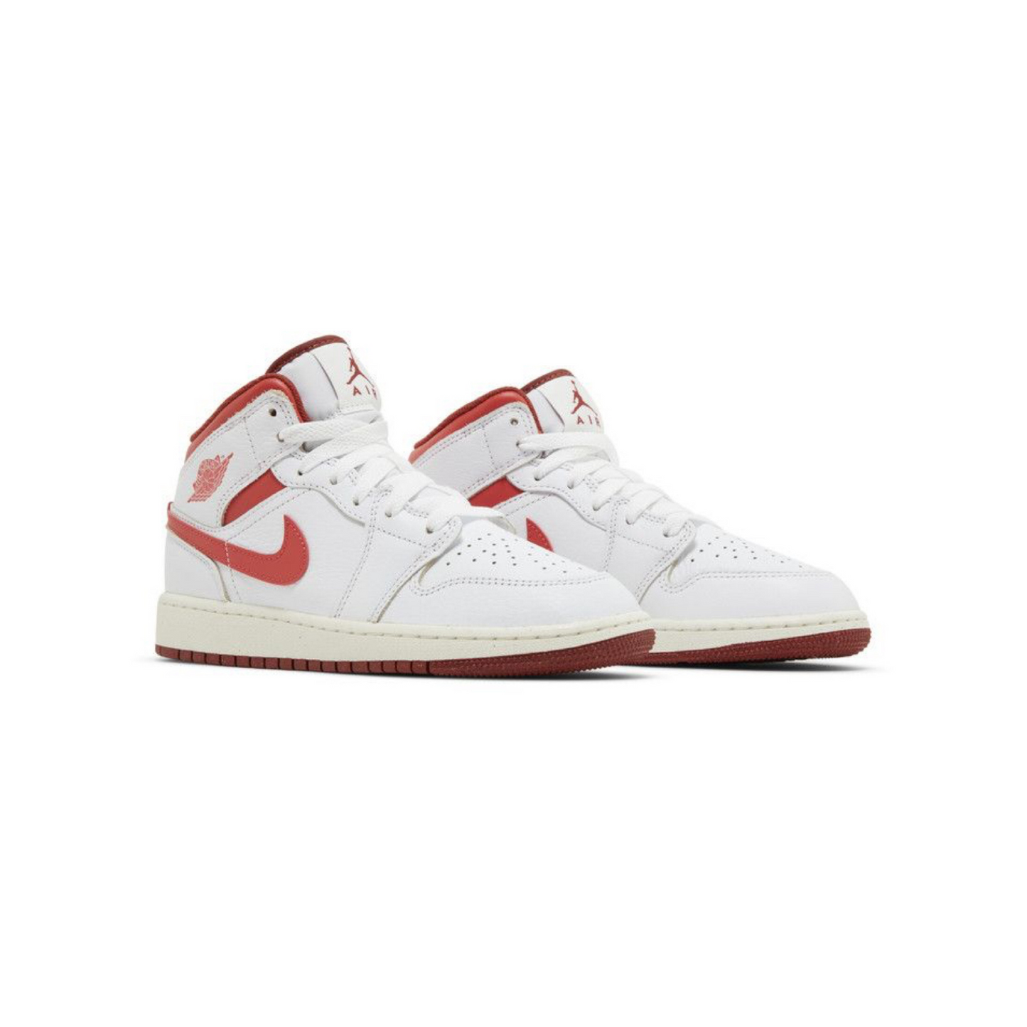 Jordan 1 Mid “White Dune Red”